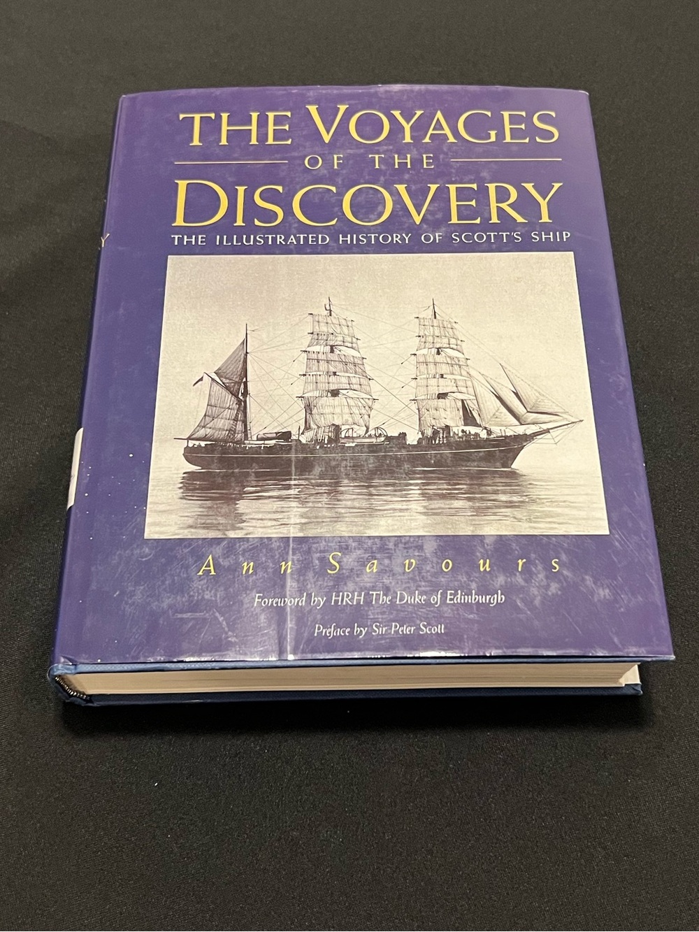 SIGNED Ann Savours Voyages of the Discovery Hardcover Polar Exploration 1992